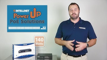 Intellinet 8 Port Gigabit Ethernet PoE+ Web-Managed Switch with 2 SFP Ports