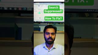 Search Suppressed ? എങ്ങനെ ശരിയാക്കും ? #image #amazonuae #uae #reels #shots