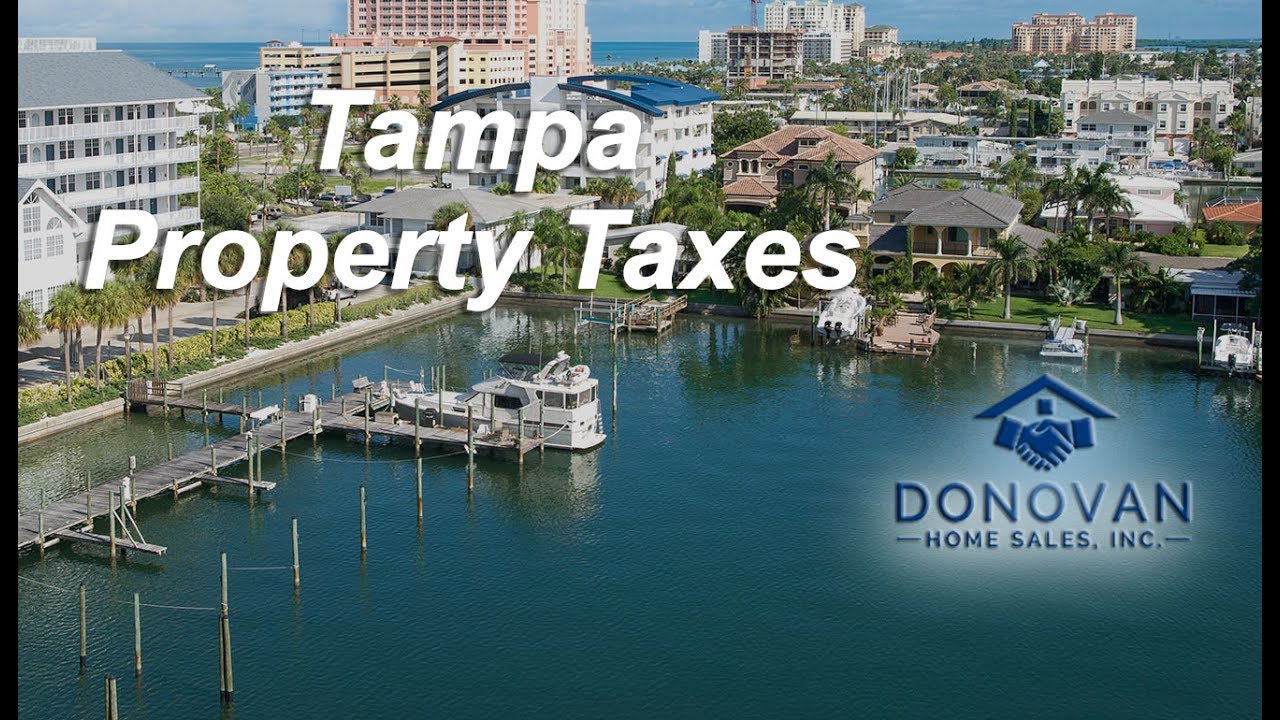 Tampa Bay Real Estate Agent Tampa property taxes YouTube