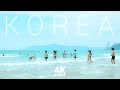4K KOREA WALK - The most famous beach in Korea, Haeundae / Wave Sound ASMR, Beach ASMR