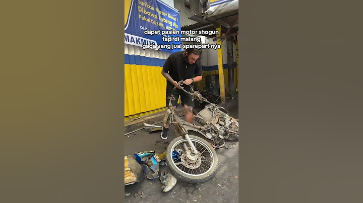 mau nyari sparepart motor shogun di Malang aja susah🥹 • #DiModifinLadis #2025 #ModifMotorOjol #sleb