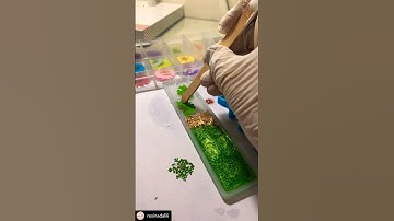 Resin Bookmark making Process | DIY | Resin Art #resinart #asmr #resin #diy #resincrafts #bookmark