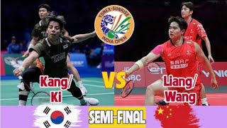 Kang/Ki (KOR) vs Liang/Wang (CHN) SF MD YONEX-SUNRISE India Open 2026