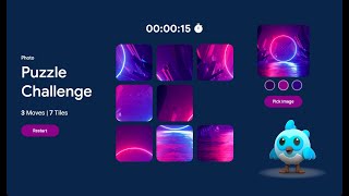 Slyde Puzzle - Auto Solver | Photo | Multiplayer | Multi-platform screenshot 2