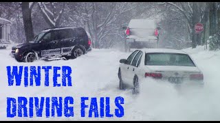 Winter Driving Fails Compilation