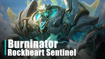 New Skin | Burninator-Rockheart Sentinel | Heroes Evolved | NetDragon