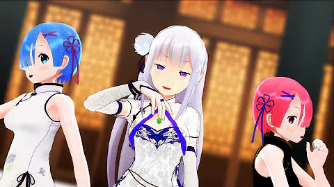تحميل エミリア Mmd
