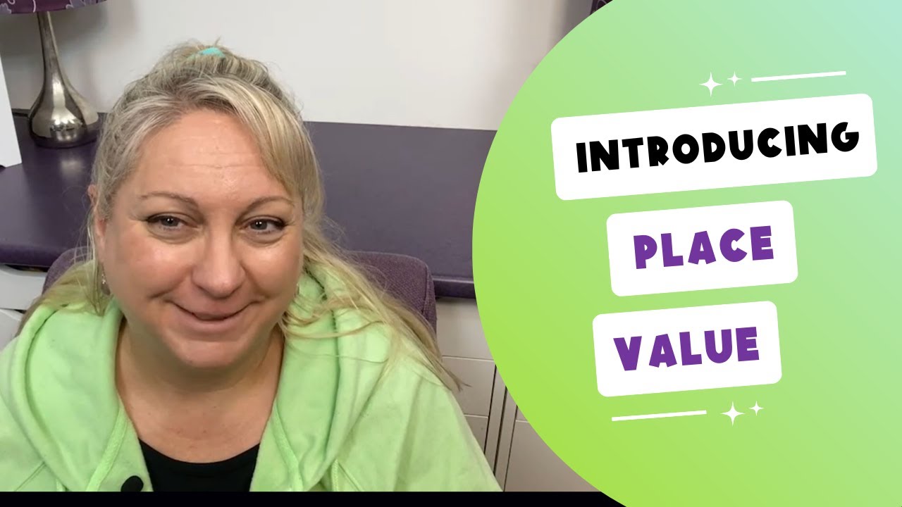 Introducing Place Value to First Graders YouTube