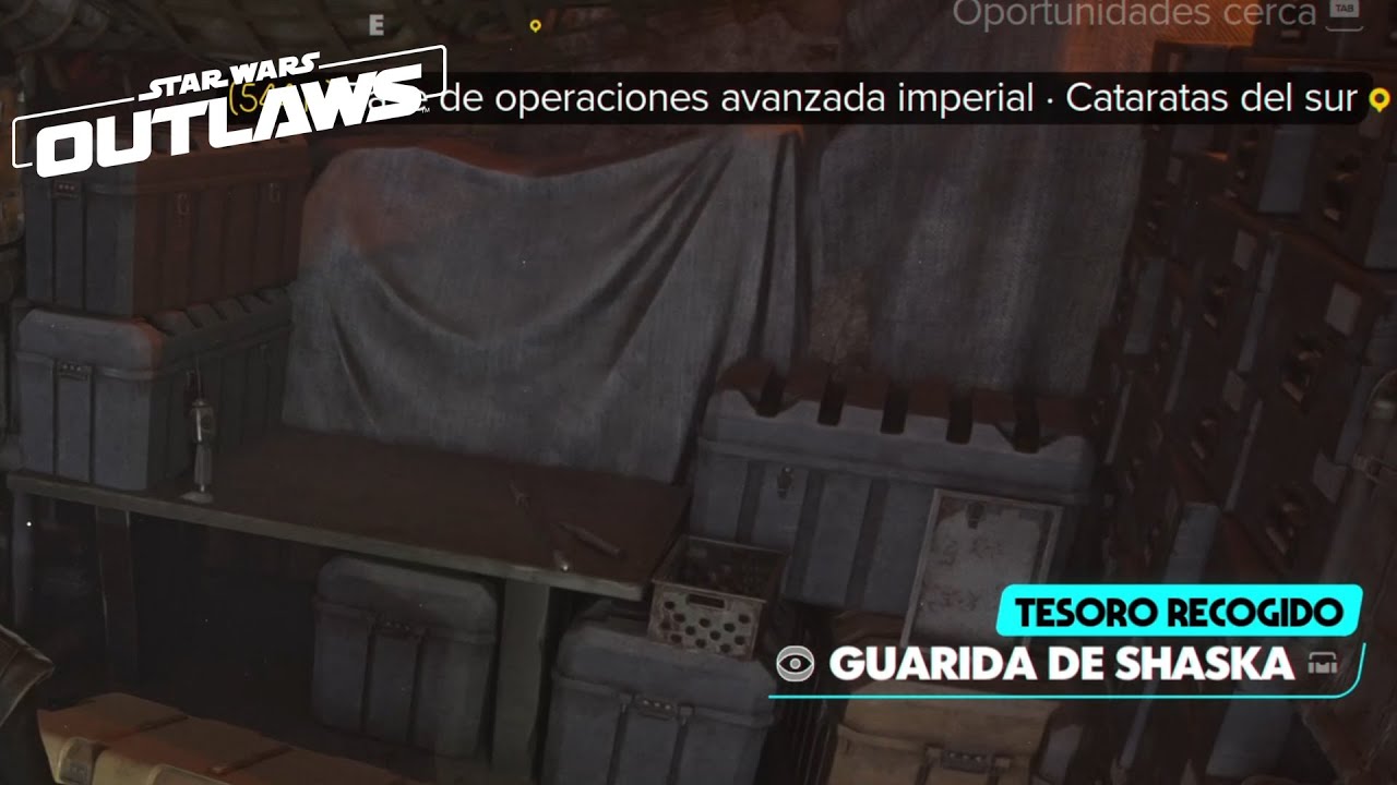 Guarida de Shaska-Star Wars Outlaws- Tesoro en Toshara