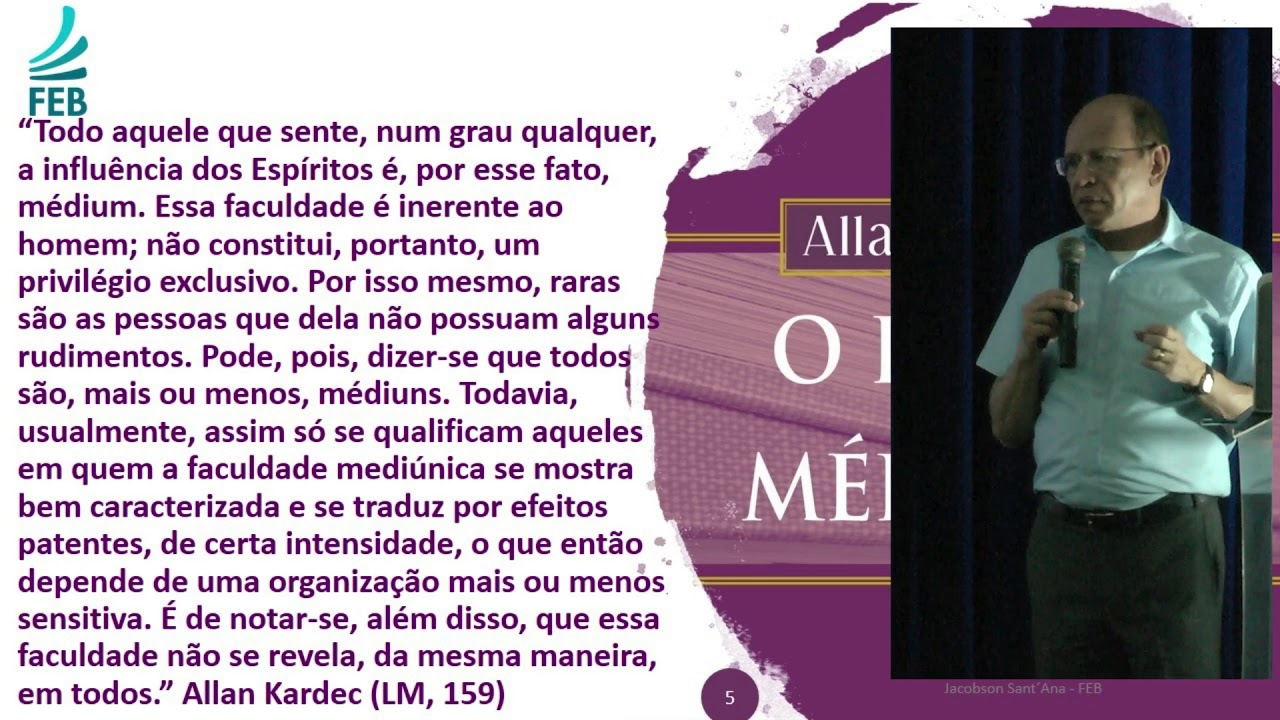Mediunidade e Saúde – Jacobson Sant’Ana