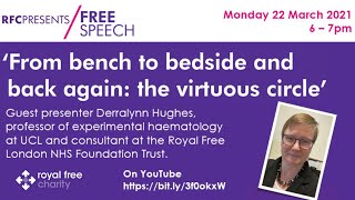 ‘From bench to bedside and back again: the virtuous circle’ with Prof Derralynn Hughes