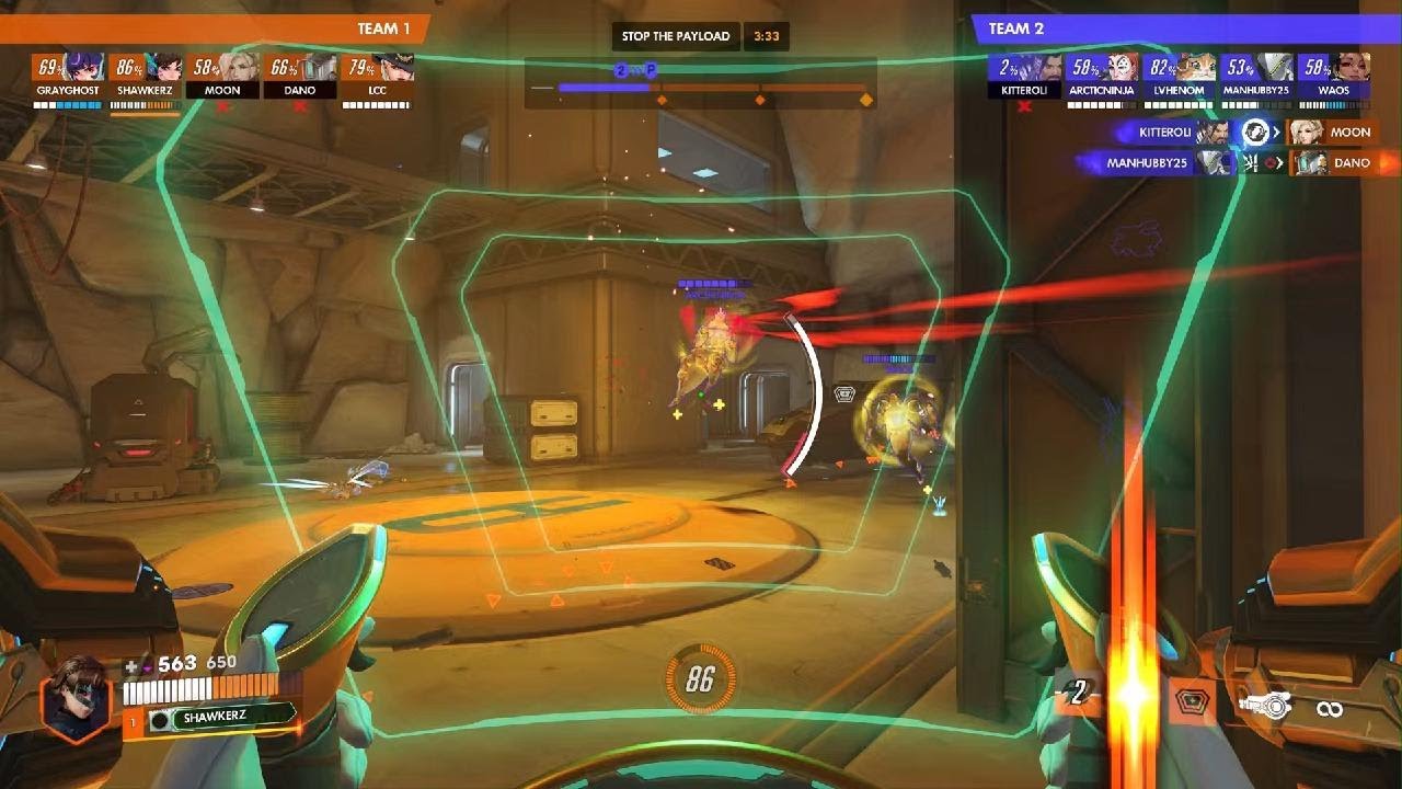 Overwatch 5v5 qp match replay