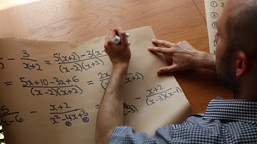 Adding/Subtracting Algebraic Fractions