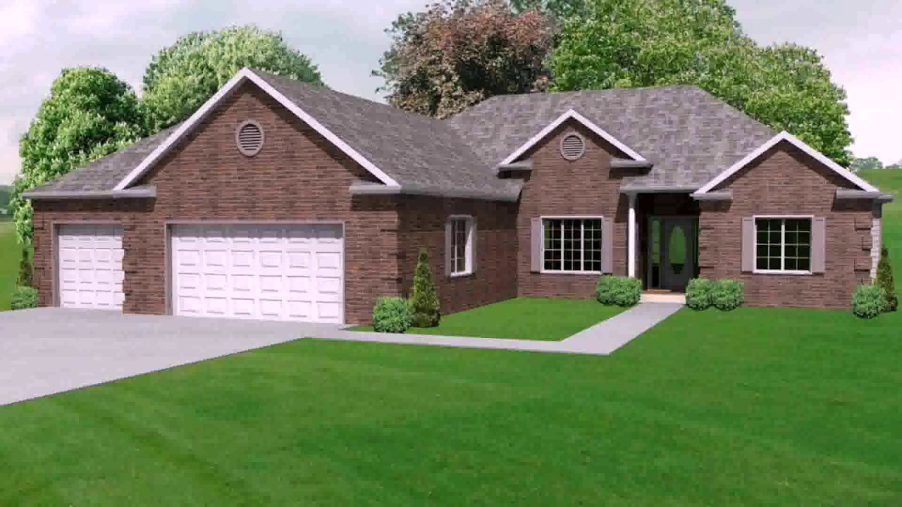  4 Bedroom Ranch House Plans With Basement  Gif Maker 