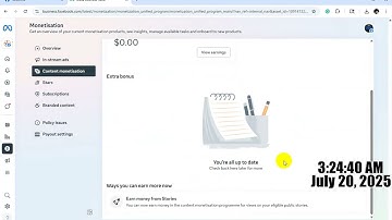 How To Manage Default Content Monetization Settings on Facebook Page (2025 Guide)