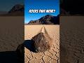 THE STRANGE ROCKS THAT MOVE ACROSS DEATH VALLEY 🪨 #travel