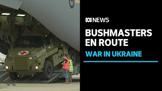 First Australian Bushmaster combat vehicles to depart for Ukraine | ABC News