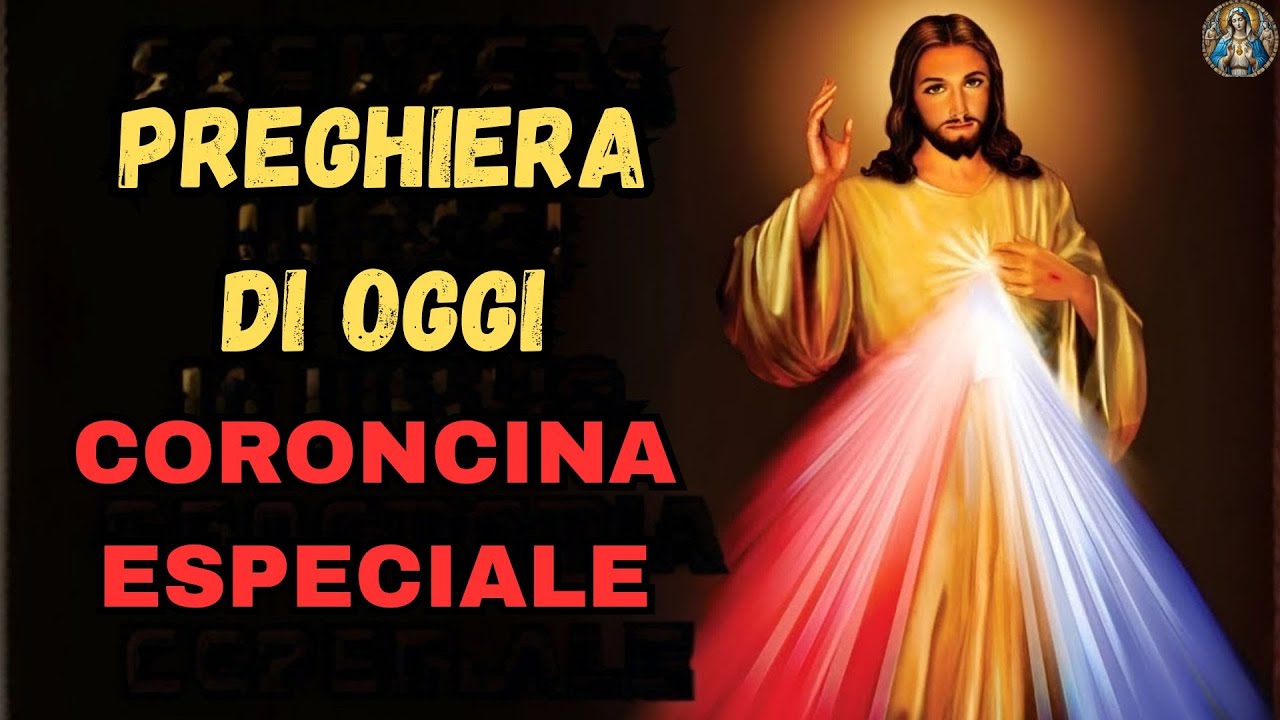 CORONCINA SPECIALE PER LA DIVINA MISERICORDIA 📿