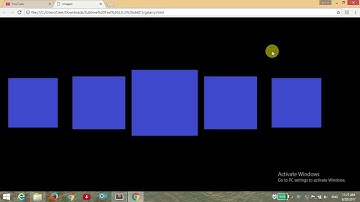 IMAGE GALLERY ANIMATION USING PURE CSS
