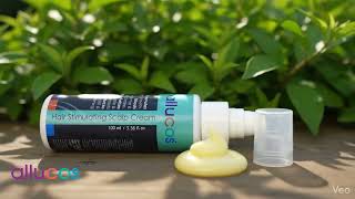 allucos hair stimulating scalp cream - for hair healthy growth