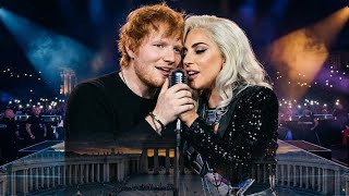 Ed Sheeren ft Lady Gaga -Hold Me Through the Silence-(Emotional Love Pop Music Video )