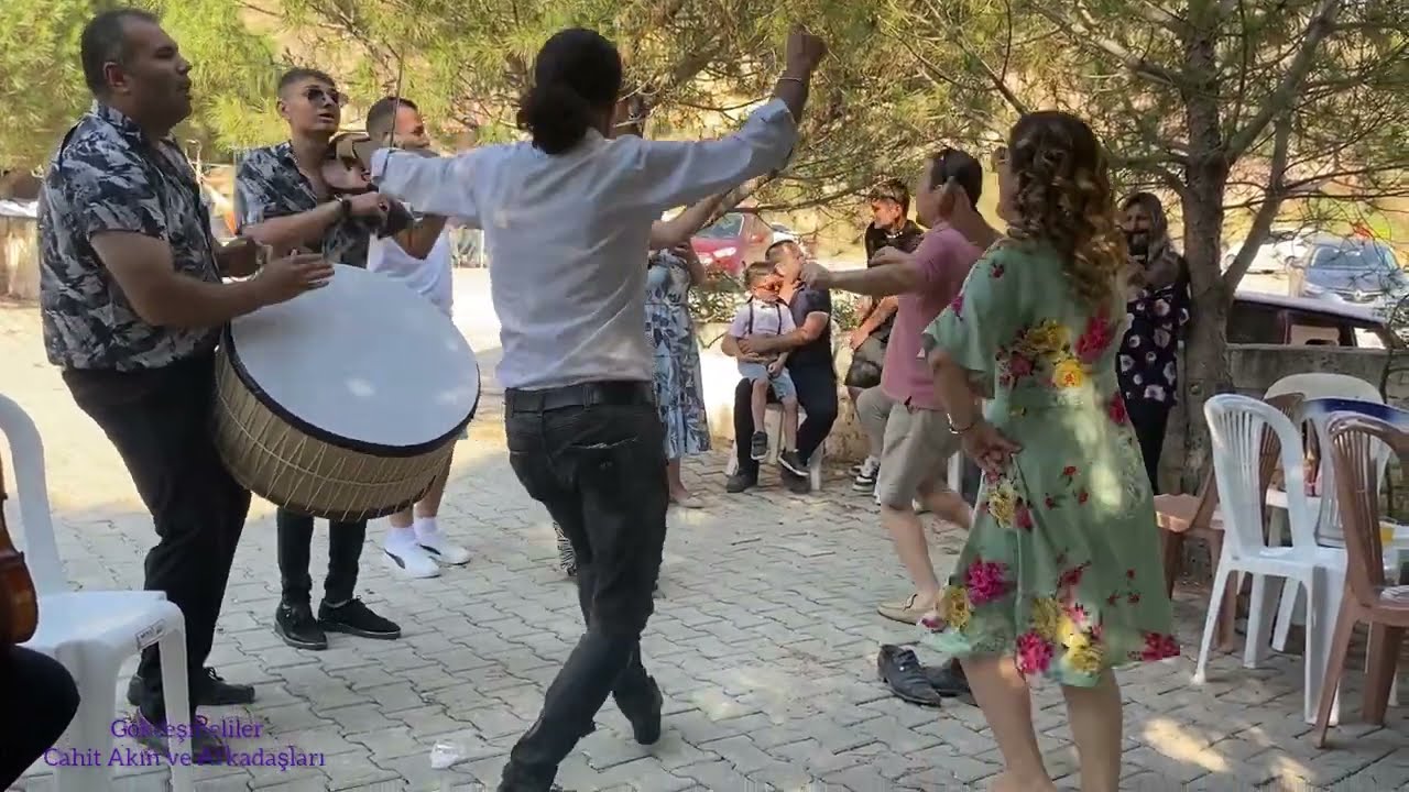 Gökçeşmeliler çok neşeli düğün kara kaşlı yar