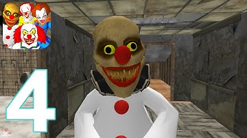 Clown Hospital. Neighbor Escape 3D Level 2 Gameplay Part 4 (IOS/Android)