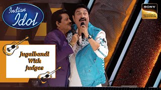 Udit जी ने Kumar Sanu को क्यों बोला "I Love You"? | Indian Idol 14 | Jugalbandi With Judges