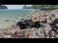 Offroad di Pantai pakai mobil Monster BeamNG drive