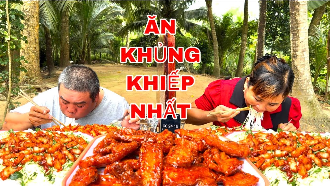 Trận Đấu Tính Bụng Quá Sức Tưởng Tượng 6,2 KÝ BÚN THỊT GIÒN XÁ XÍU Ngon Tuyệt Vời Thắng 3Tr | ATN 