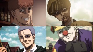 The four creepy faces | Attack on Titan