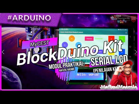 Arduino Serial LCD Communication | Blockduino Kit