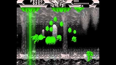 PC-Engine parallax analysis: Lords of Thunder - desert level