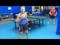 Table tennis training, Настольный Теннис