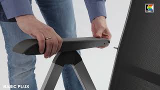 Kettler Service Basic Plus Multipositionssessel - Austausch Der Kunststoff Armlehne 0301201-