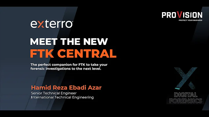 Meet the new FTK Central the perfect solution to take your forensic investigations to the next level