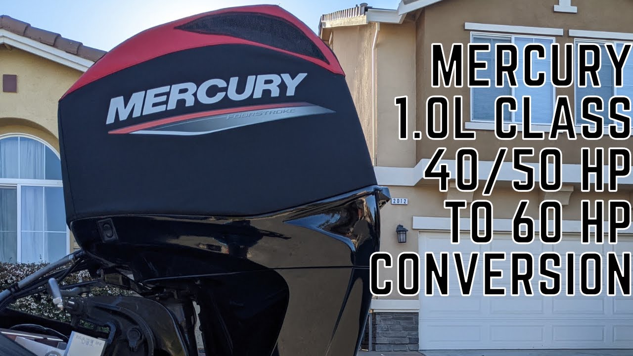 Mercury 1.0L 4 Cyl. 60 Hp Conversion (See Description For Full Details)
