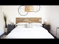20 Min DIY Reclaimed Wood Headboard + Bedroom Makeover 20 Min DIY Reclaimed Wood Headboard + Bedroom Makeover