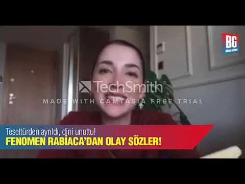 Tesettürlü fenomen Rabiaca her dediğiyle olay! Din hakkında söyledikleri çok eleştirildi!