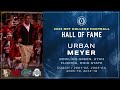 Urban Meyer Inducted into the NFF College Football Hall of Fame
