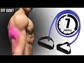 BAND TRICEPS WORKOUT - NO ATTACHING