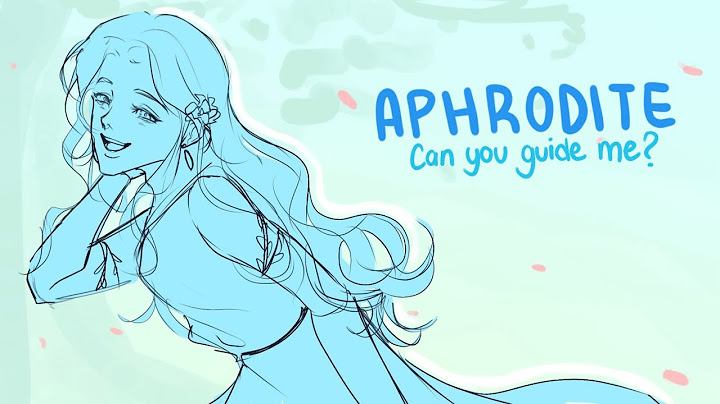 Aphrodite, Can You Guide Me? | EPIC: The Musical | Animatic