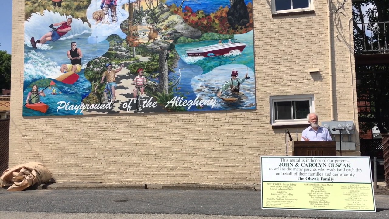 East Brady Mural YouTube