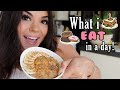What i eat in a day! (Breakfast, lunch, snacks, dinner & more snacks)