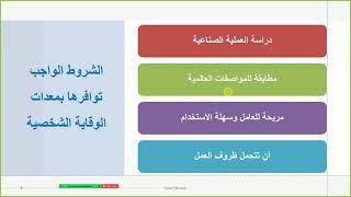 معدات الحماية الشخصية PPT | دورة السلامة والصحة المهنية OSHA | د. يوسف بدير