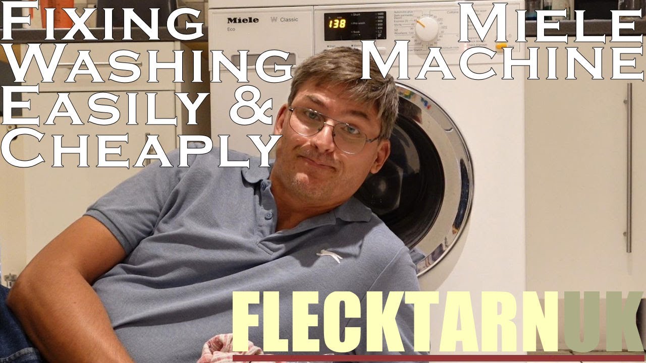 [83] Fixing Miele W Classic Washing Machine Fault 138 YouTube