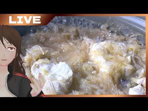 【飲酒雑談】春雨スープ（春雨を無礼てた）とパック日本酒【酒クズ系Vtuber】