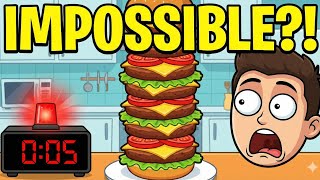 ​🔴 100 Burgers in 10 Minutes? Burger Master SPEEDRUN Challenge! 🔥 screenshot 2