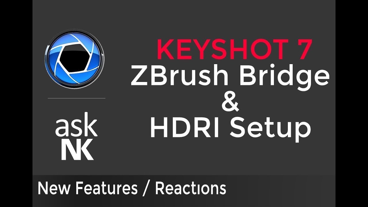 keyshot 7 pro for zbrush bridge