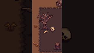 The time-lapse video of drawing a bare tree for our game 🍂 #gamedev #gaming #indiegamedev #pixelart